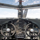 The spartan cockpit of the Ford Trimotor. (Tim Shaffer)